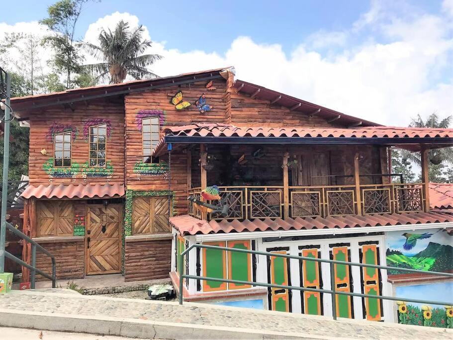El Encanto Mountain Cabin Salento Zewnętrze zdjęcie